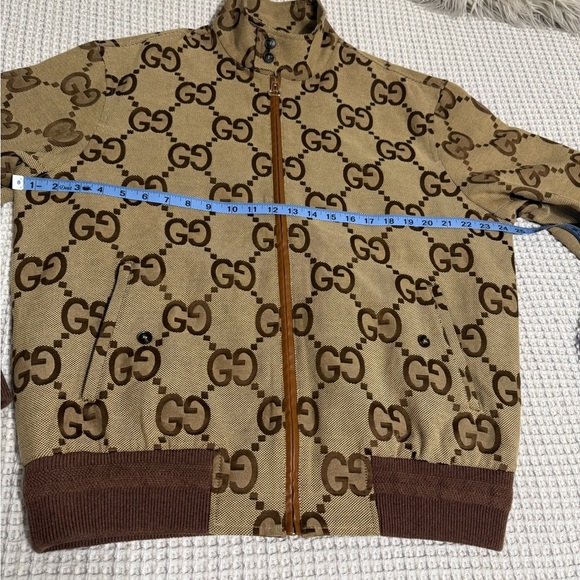 Gucci Jumbo GG Canvas Jacket Size 48/Medium - Picture 11 of 16